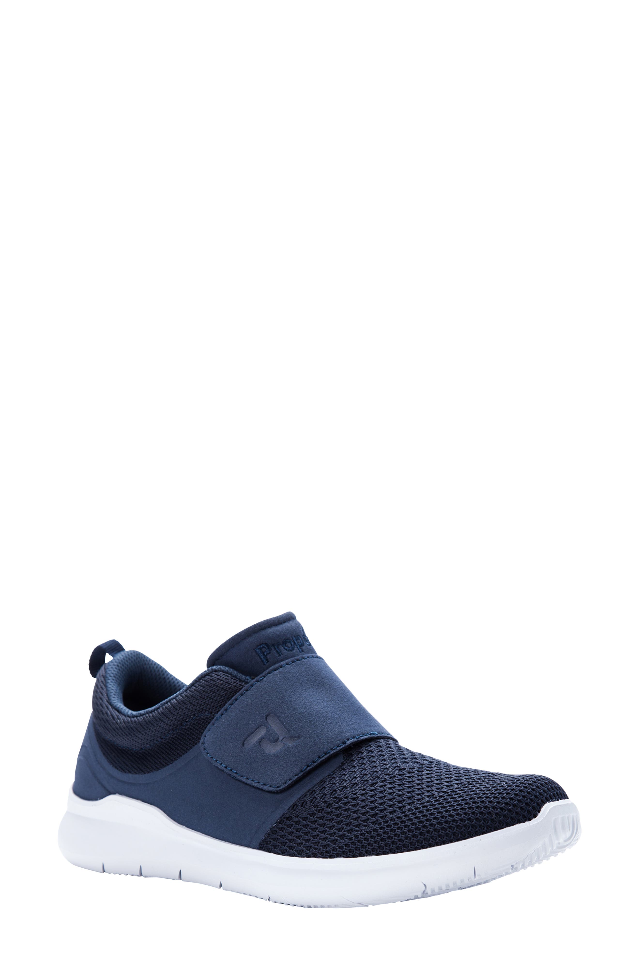 Viator Mesh Sneaker, Main, color, NAVY