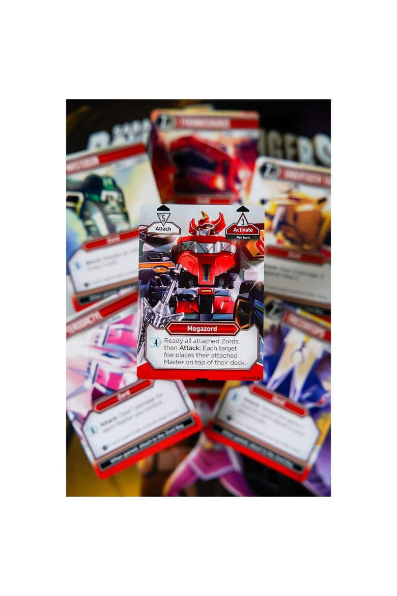 Power Rangers Deck-Building Game, Alternate, color, Multicolored