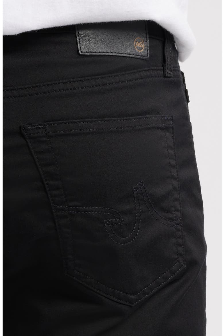 Tellis Airluxe™ Commuter Performance Sateen Slim Fit Pants, Alternate, color, TRUE BLACK