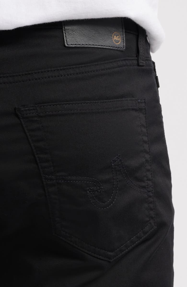 AG Tellis Airluxe<sup>™</sup> Commuter Performance Sateen Slim Fit Pants, Alternate, color, True Black