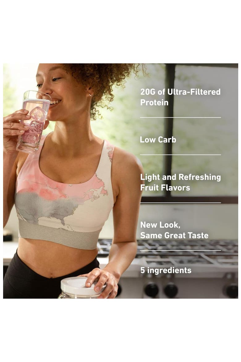 Infusions Clear Whey Protein Isolate Powder Tropical Punch, Alternate, color, None