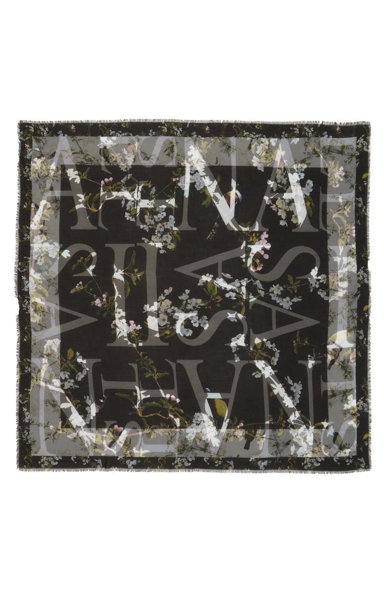 AllSaints Voila Large Square Scarf, Alternate, color,