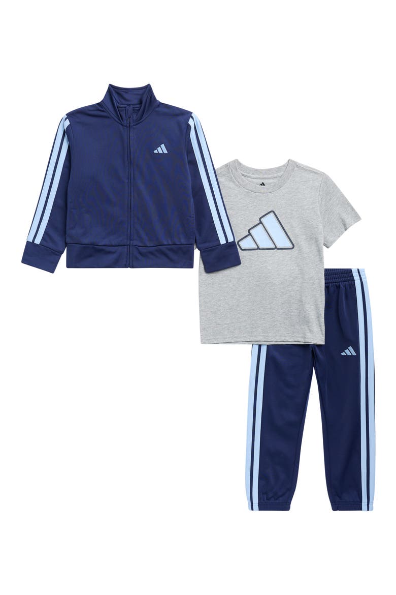 Kids' 3-Piece Tricot Track Set, Main, color, DARK BLUE