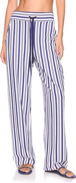 Susana Monaco Stripe Wide Leg Pants