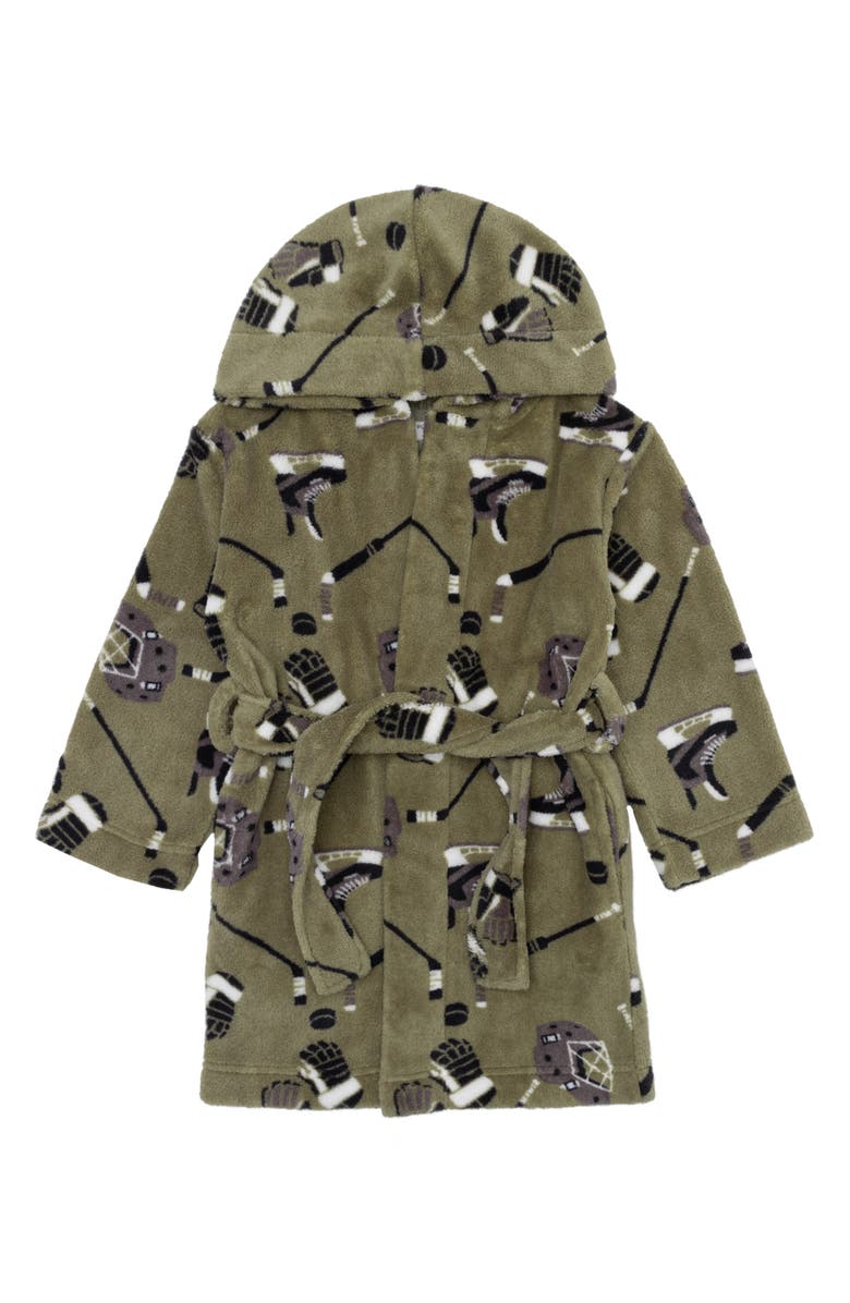 Petit Lem Kids' Hooded Fleece Robe, Main, color,