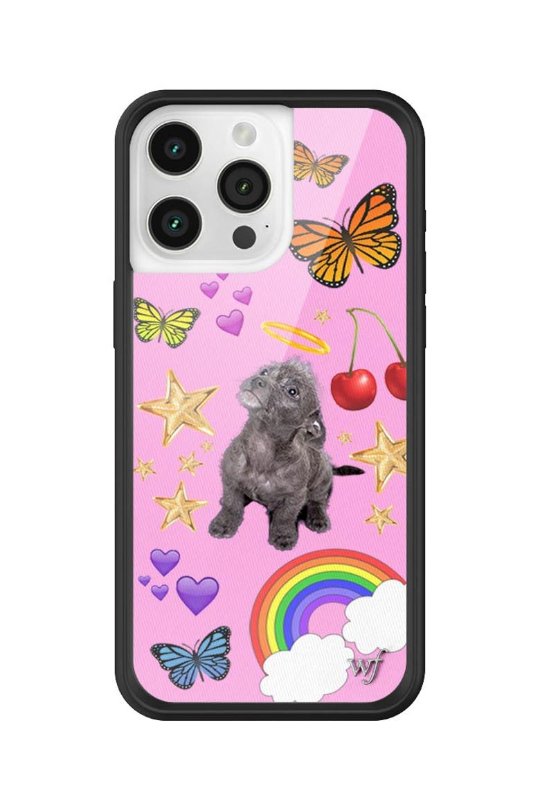 Puppy Love iPhone Case, Alternate, color, Pink