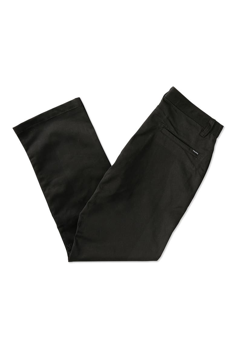 Frickin Skate Cotton Blend Chinos, Alternate, color, BLACK