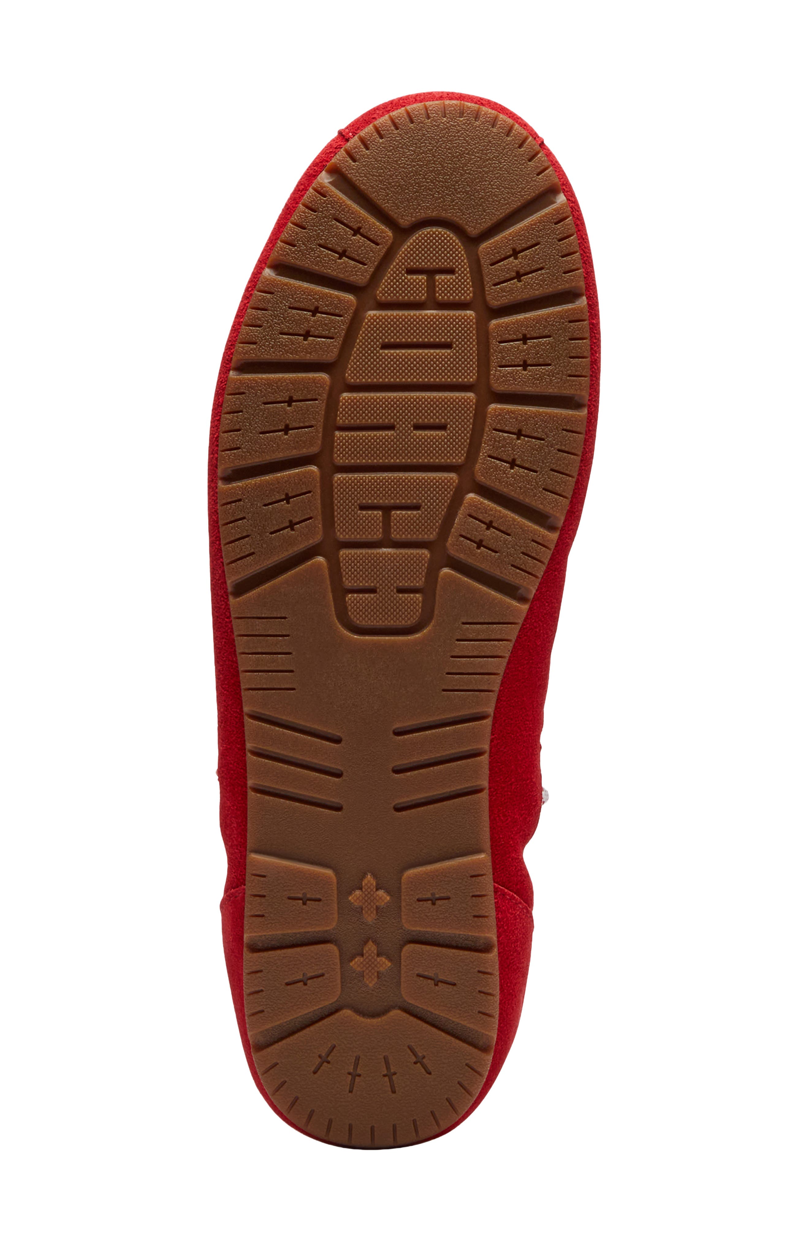 Monogram Low Top Sneaker, Alternate, color, POPPY
