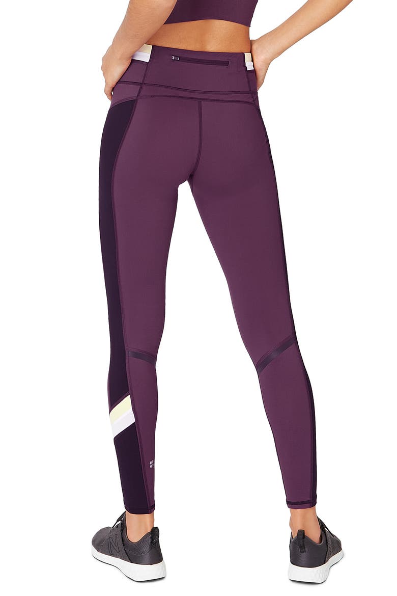 Zero Gravity Run Leggings, Alternate, color, AUBERGINE COLOUR BLOCK