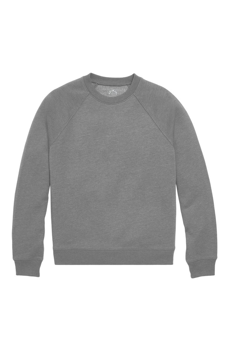 Primary Adult Cozy Fleece Sweatshirt, Main, color, Heather Black