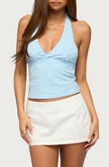 EDIKTED Ginny Halter Top
