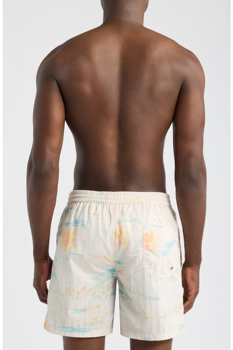 Bleachsurf Swim Trunks, Alternate, color, PRUNUS WHITE