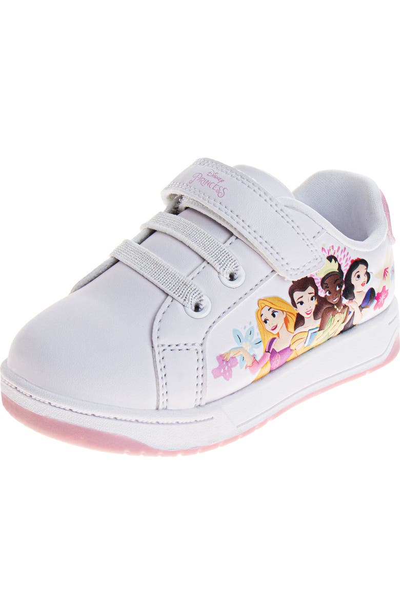 JOSMO Kids' Disney Princess Sneaker, Main, color, White