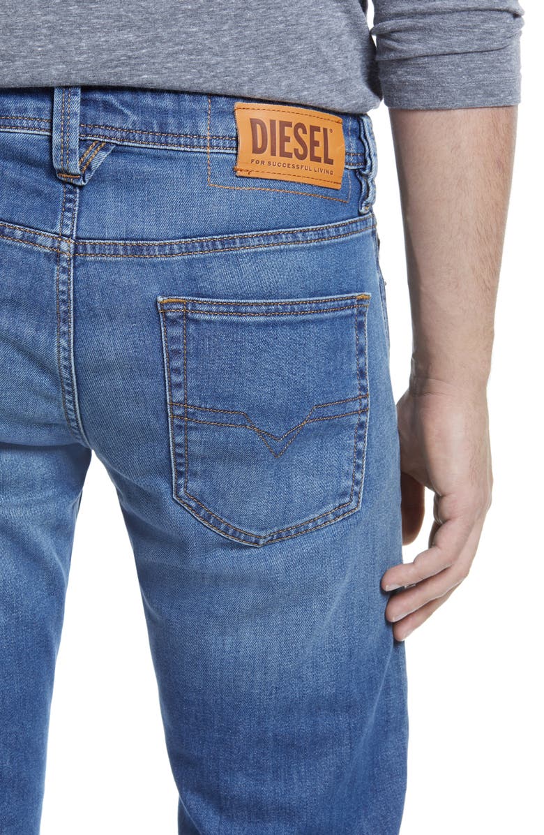 DIESEL<sup>®</sup> Larkee-X Relaxed Fit Straight Leg Jeans, Alternate, color, 