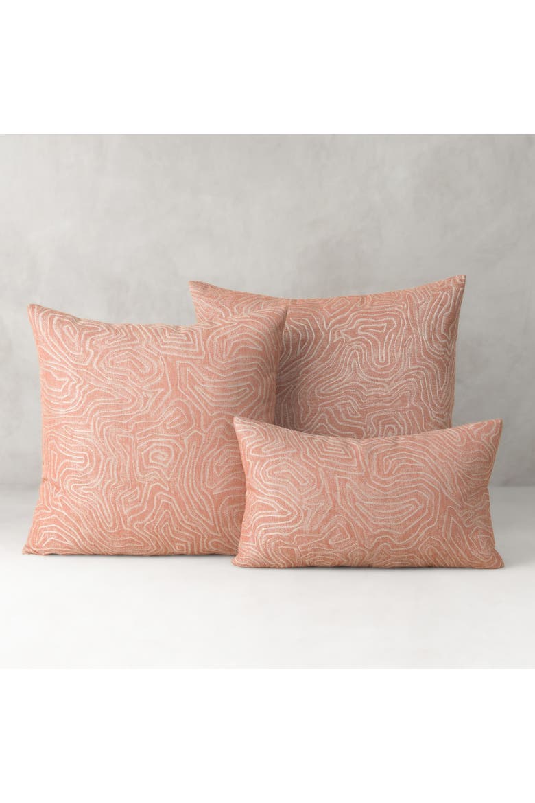 Chari Spice Indoor & Outdoor Woven Accent Pillow, Alternate, color, Spice