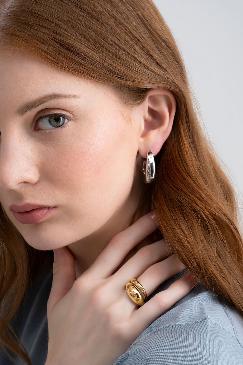 Dome Ring, Alternate, color, Gold