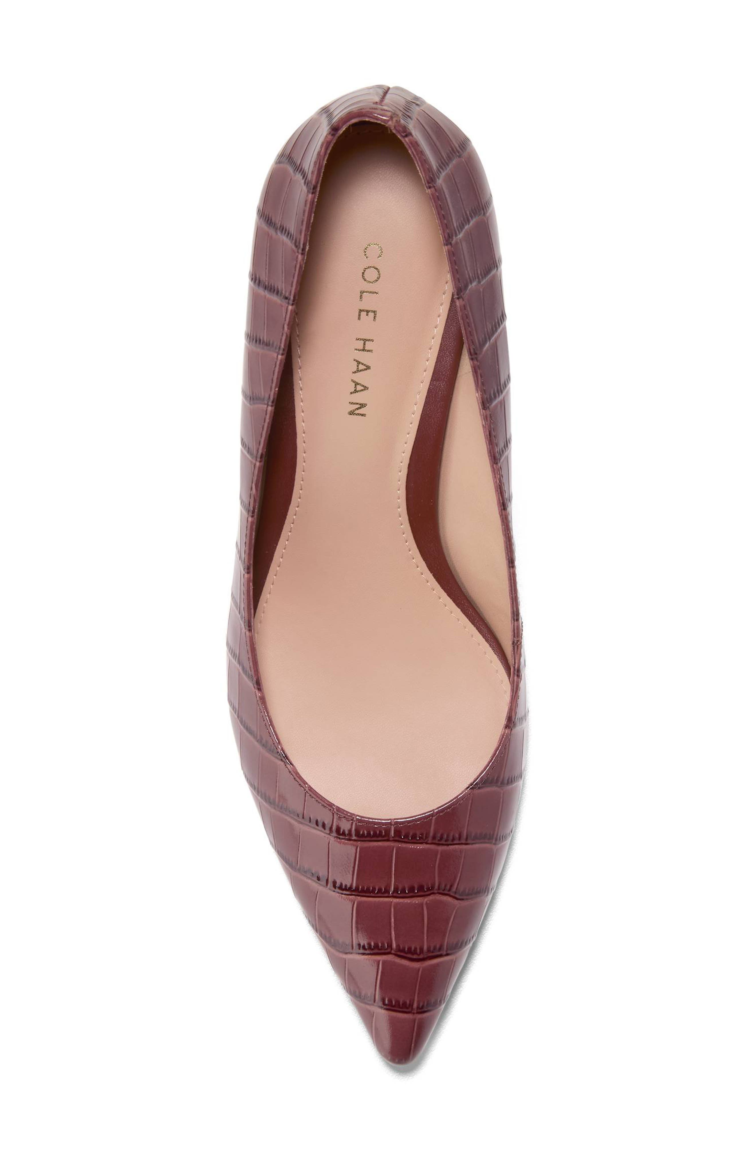 Cole Haan Mylah Snakeskin Embossed Pump, Alternate, color, 