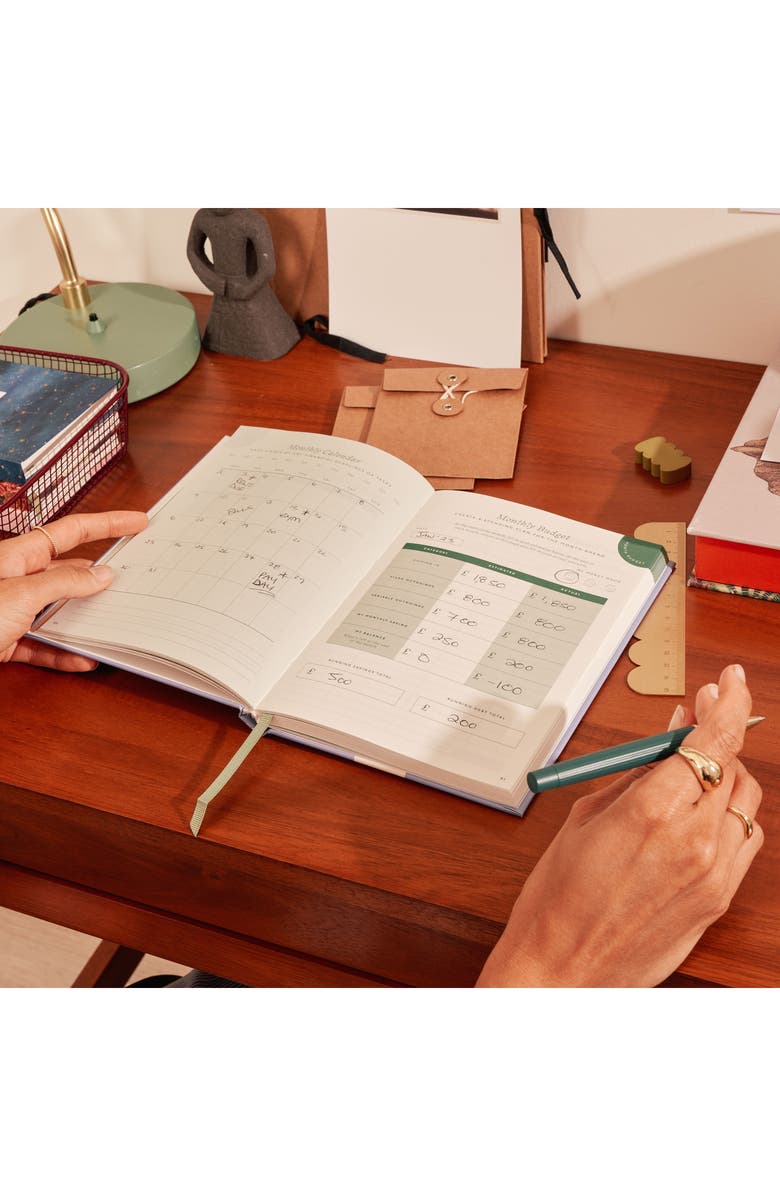 Papier Shine Finance Planner, Alternate, color, 