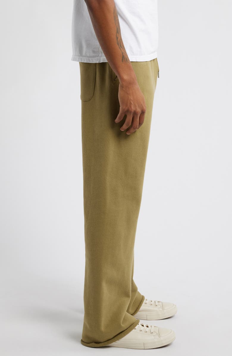 HONOR THE GIFT Raw Hem Logo Sweatpants, Alternate, color,