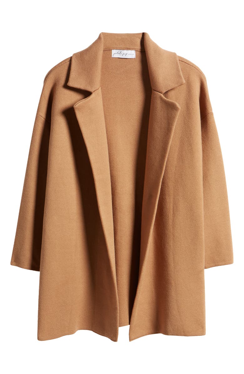 Petal & Pup Lenore Longline Cardigan, Alternate, color, Brown