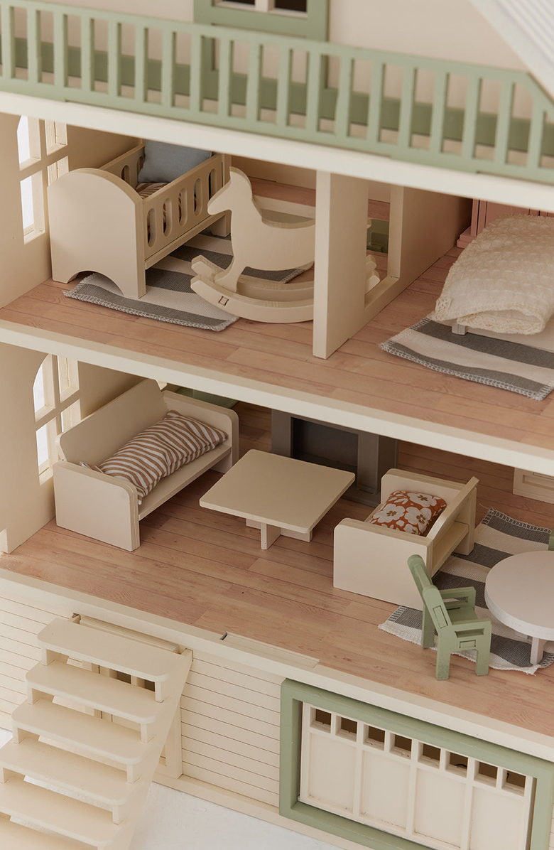 Little Forest Animals House of San Francisco Luxury Wooden Dollhouse, Alternate, color, No Led / No Doll Family