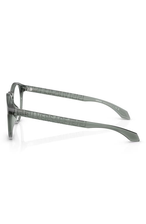 Versace 51mm Phantos Optical Glasses In Grey