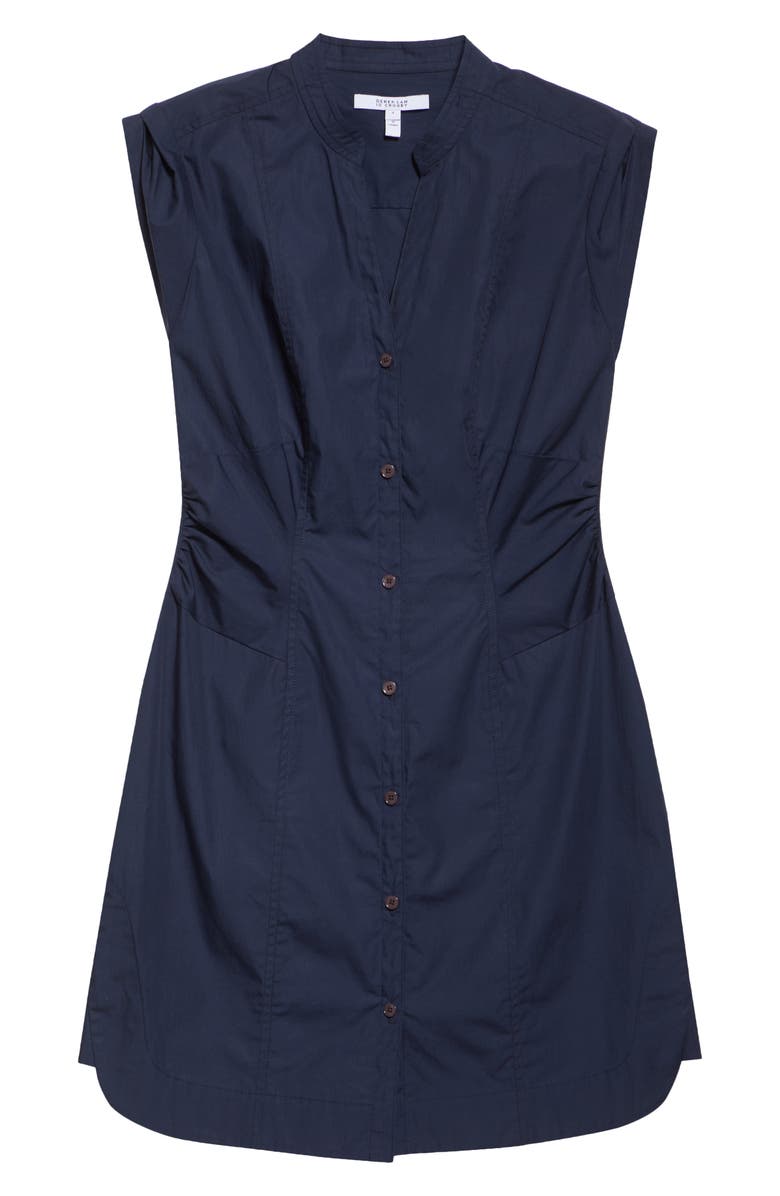 Derek Lam 10 Crosby Elyse Short Sleeve Tiered Cotton Shirtdress, Alternate, color,