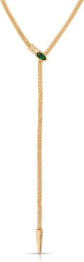 Ettika Serpentina Lariat Necklace