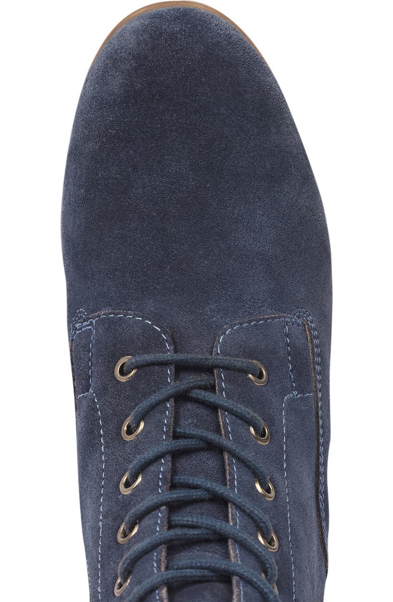 Celtic & Co. BLOCK HEEL DERBY BOOT, Alternate, color, Navy