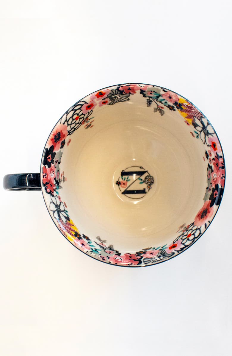 Anthropologie Home Anthropologie Tea Time Monogram Mug, Alternate, color, 