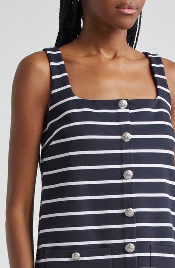 Tibbie Stripe Knit Minidress