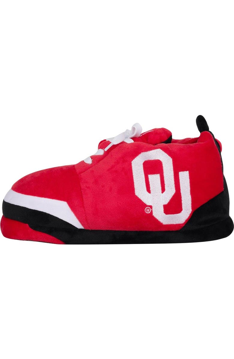 FOCO Men's FOCO Oklahoma Sooners Plush Sneaker Slippers, Alternate, color,