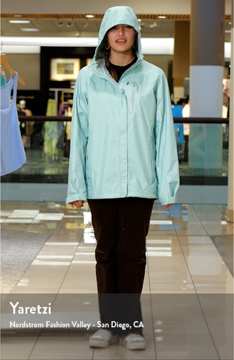 Trail Model Waterproof Packable Rain Jacket, sales video thumbnail