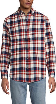 Lands' End Flagship Flannel Shirt