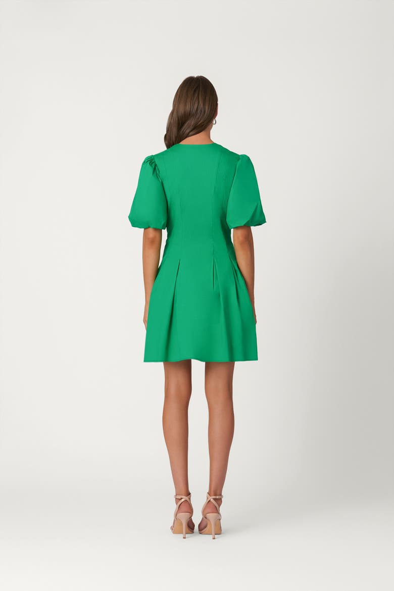 Cotton Poplin Angie Dress, Alternate, color, Spring Green