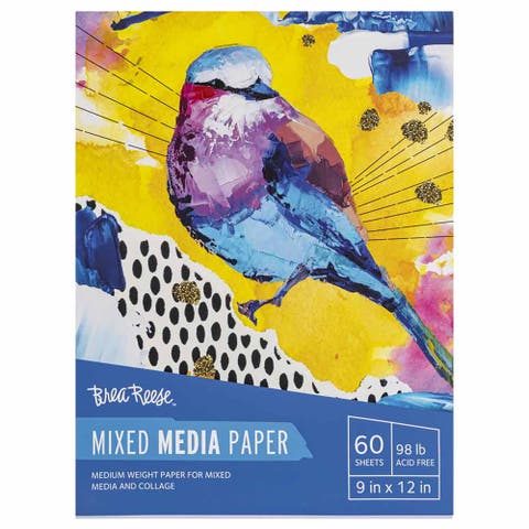 Mixed Media Paper Pad 60 Sheets
