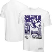 Mitchell & Ness Men's Mitchell & Ness Jason Williams White Sacramento Kings SLAM Gradient T-Shirt
