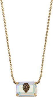 Kurt Geiger London Emerald Cut Pendant Necklace