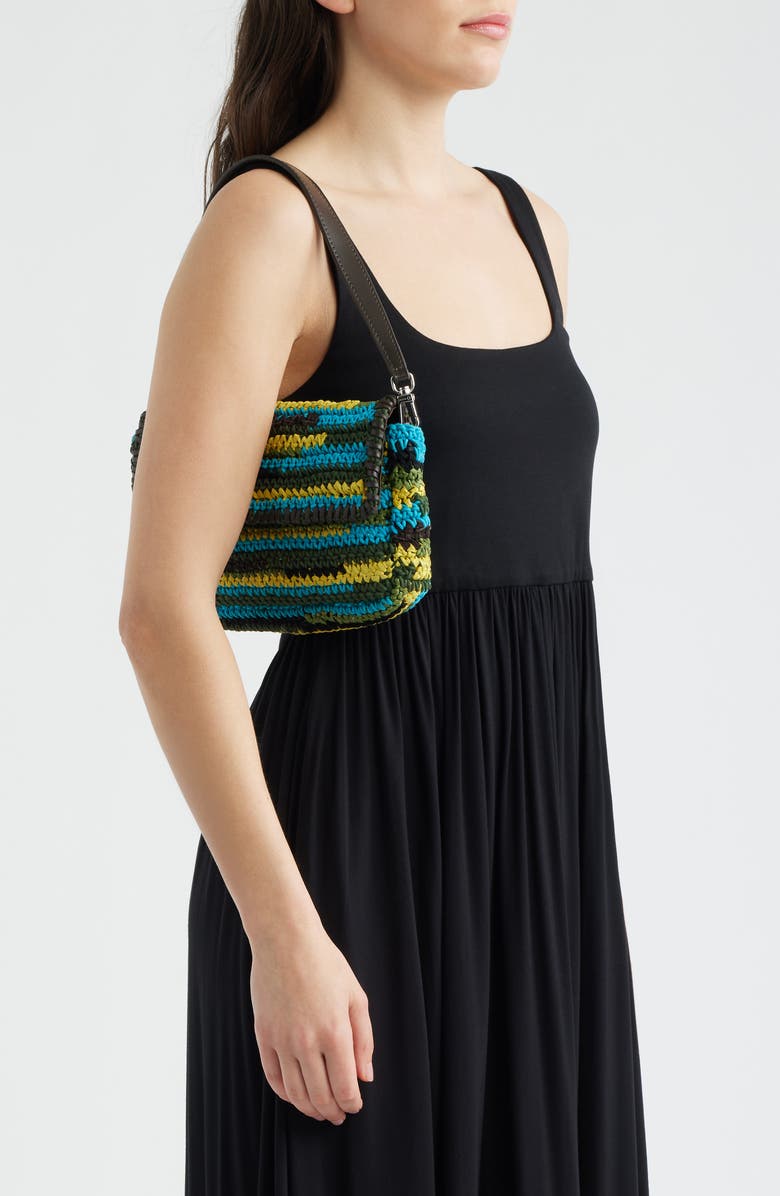 STAUD Timmy Beaded Shoulder Bag, Alternate, color, Happy Sack