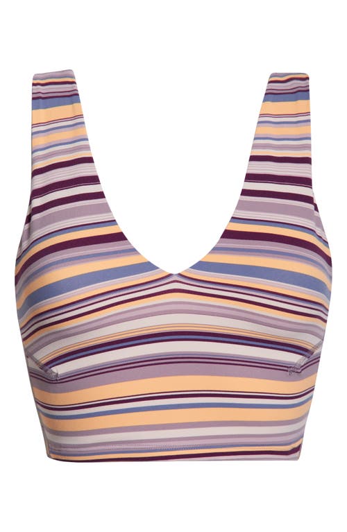 Free People Fp Movement Printed Never Better Sports Bra In Multi