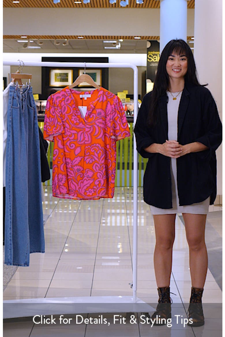 Marinda Floral Mivie Top video