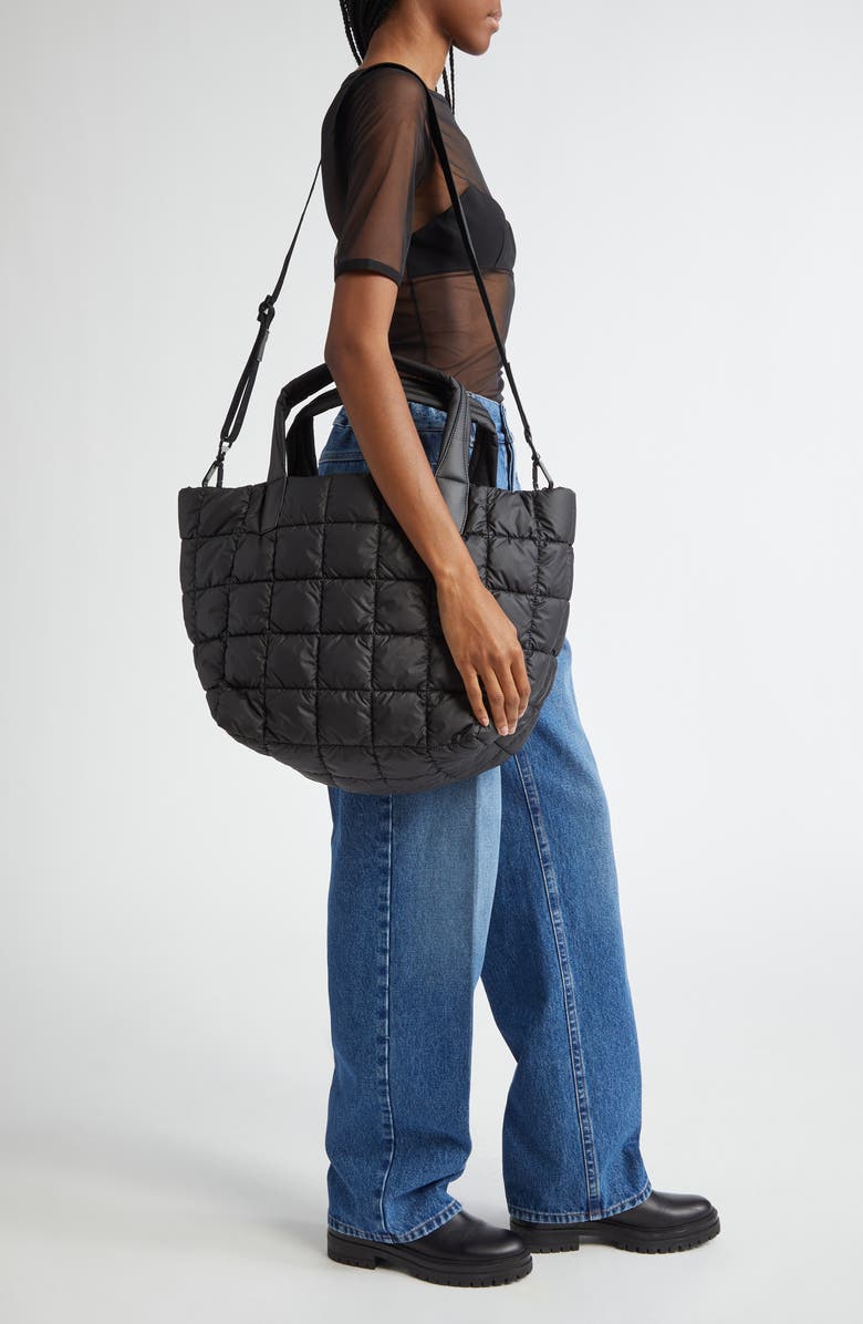 VeeCollective Medium Porter Water Repellent Quilted Tote, Alternate, color,