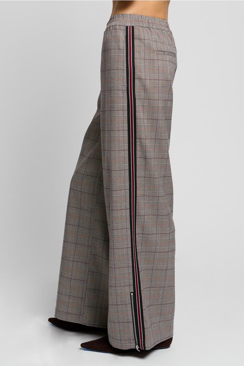 Birch Suiting Track Pant, Alternate, color, BROWN