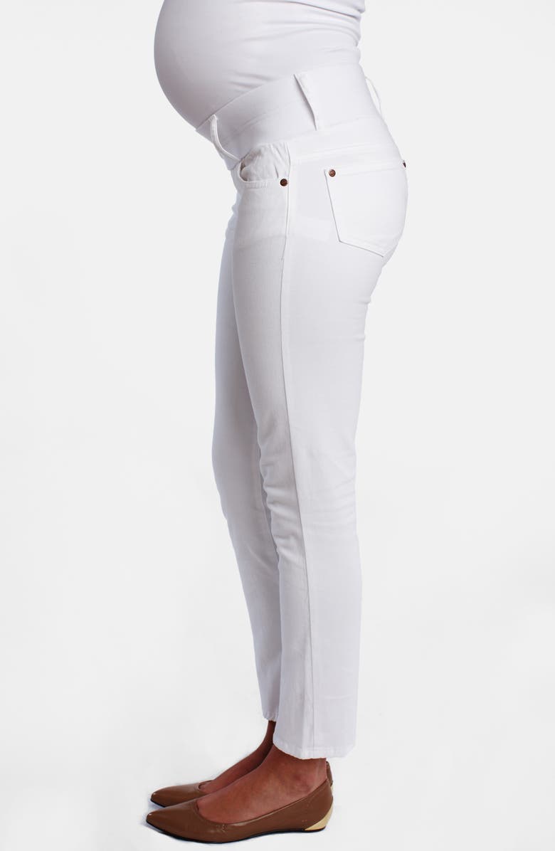 Maternal America Maternity Skinny Ankle Stretch Jeans, Alternate, color,