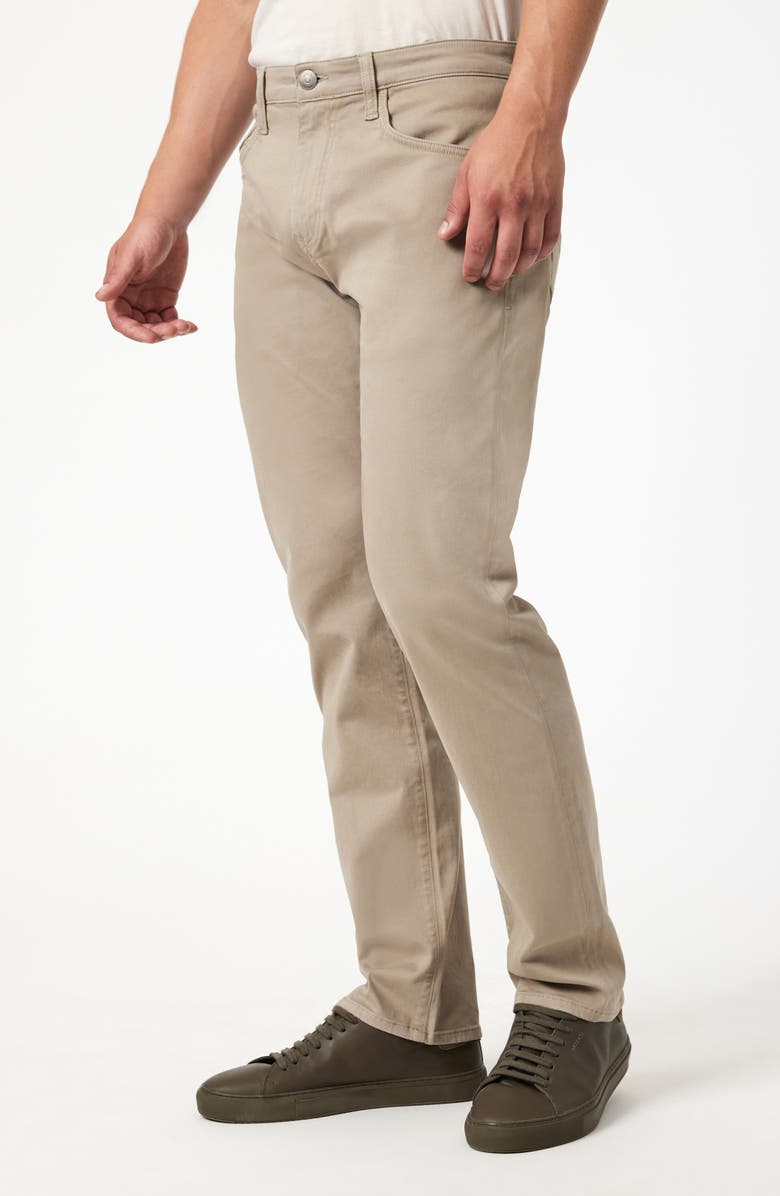 Mavi Jeans Zach Straight Leg Casual Twill Pants, Alternate, color, Sand Casual Twill