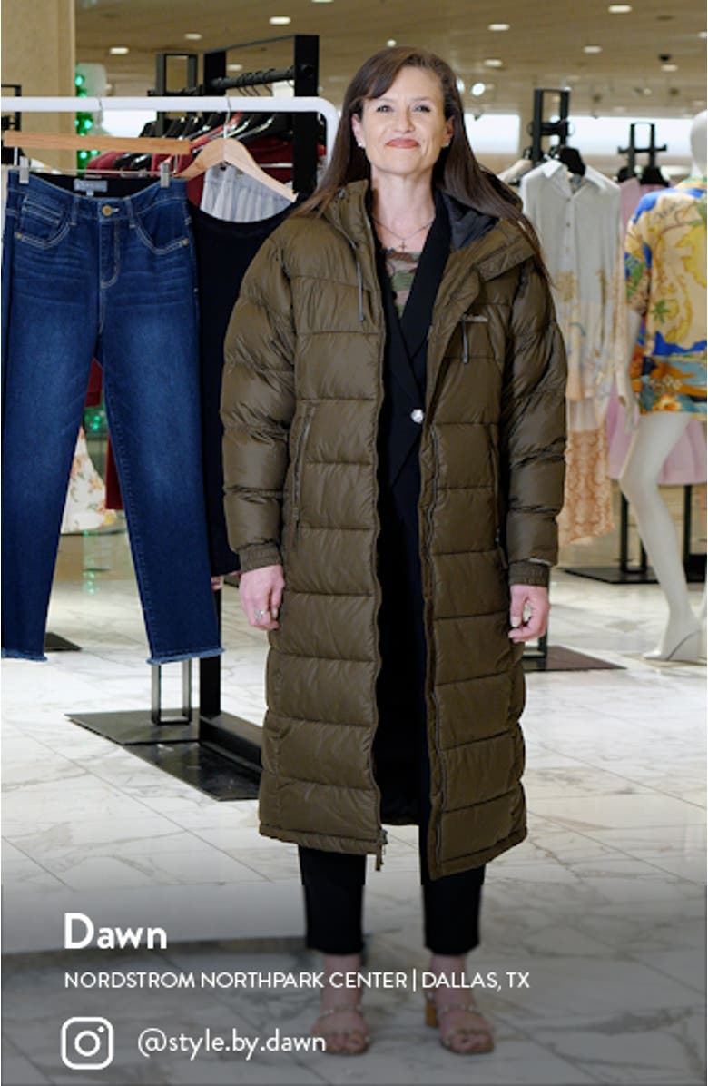 Pike Lake II Water Repellent Insulated Recycled Polyester Puffer Coat, sales video thumbnail