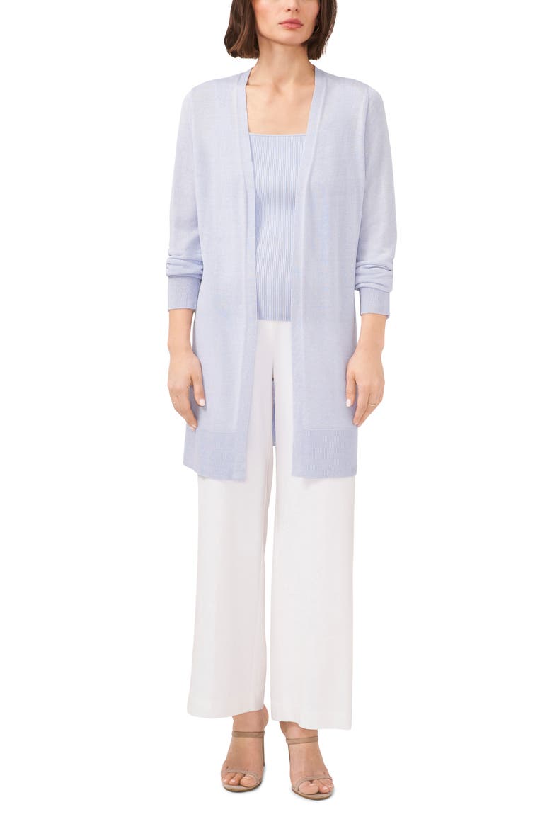 Side Slit Cardigan, Alternate, color, KENTUCKY BLUE