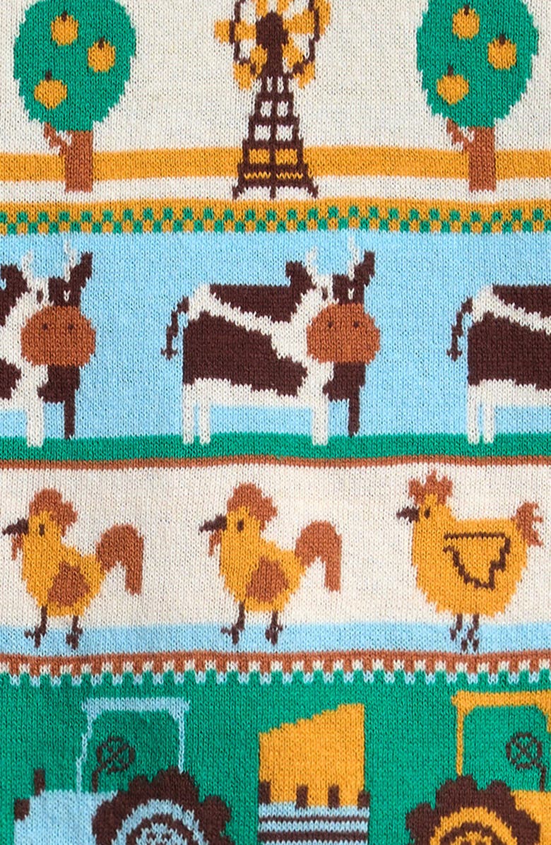 NEXT Kids' Farm Fair Isle Sweater, Alternate, color, Blue