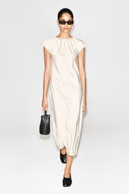 COS Gathered Midi Dress