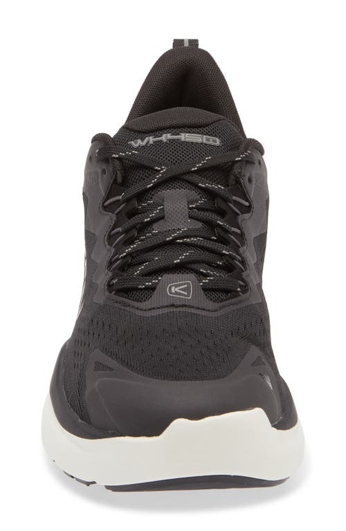 Keen Wk450 Walking Sneaker In Black